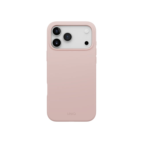 Uniq Hybrid iPhone 17 Pro Max (2025) 6.9 Magclick Charging Lino - Blush Pink