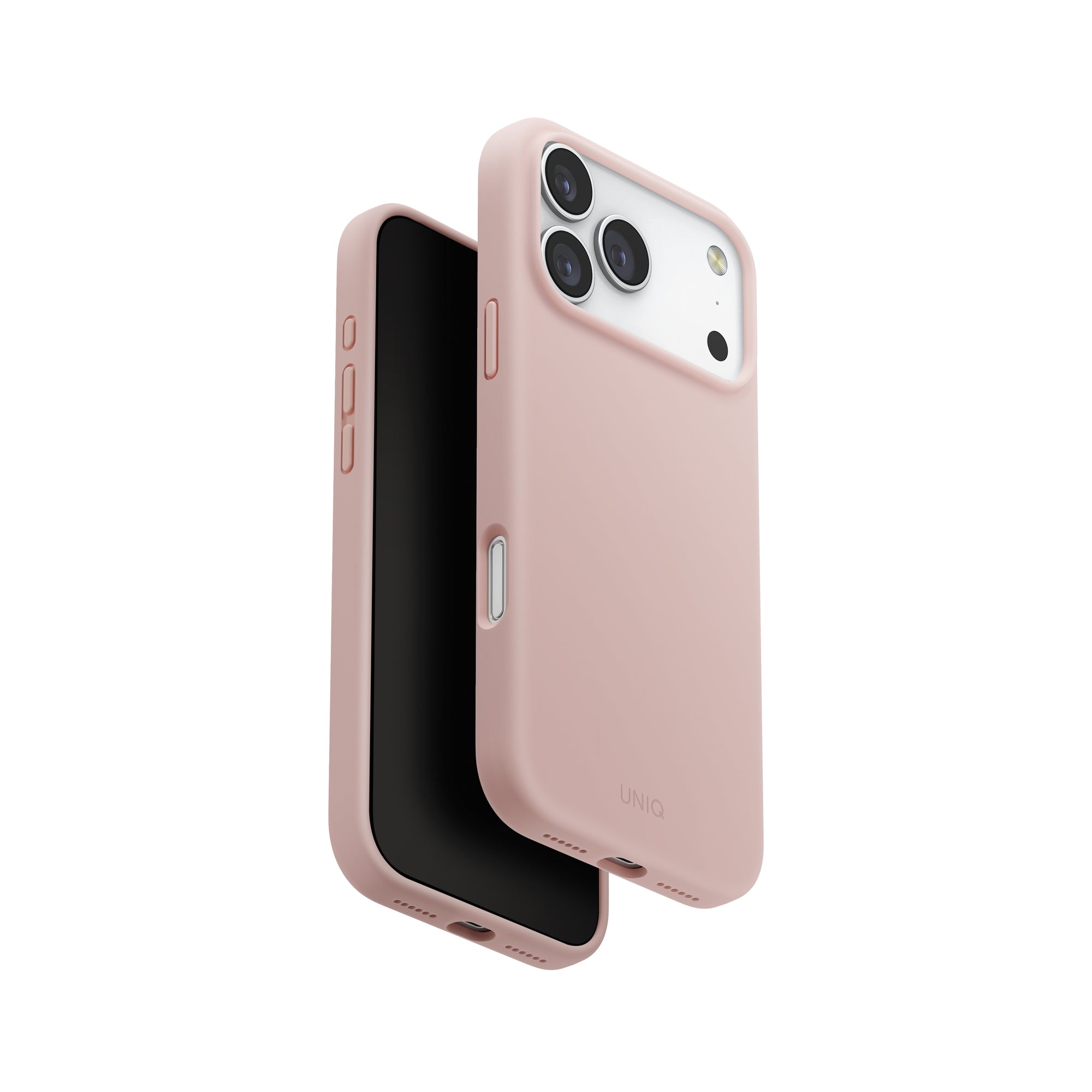 Uniq Hybrid iPhone 17 Pro Max (2025) 6.9 Magclick Charging Lino - Blush Pink
