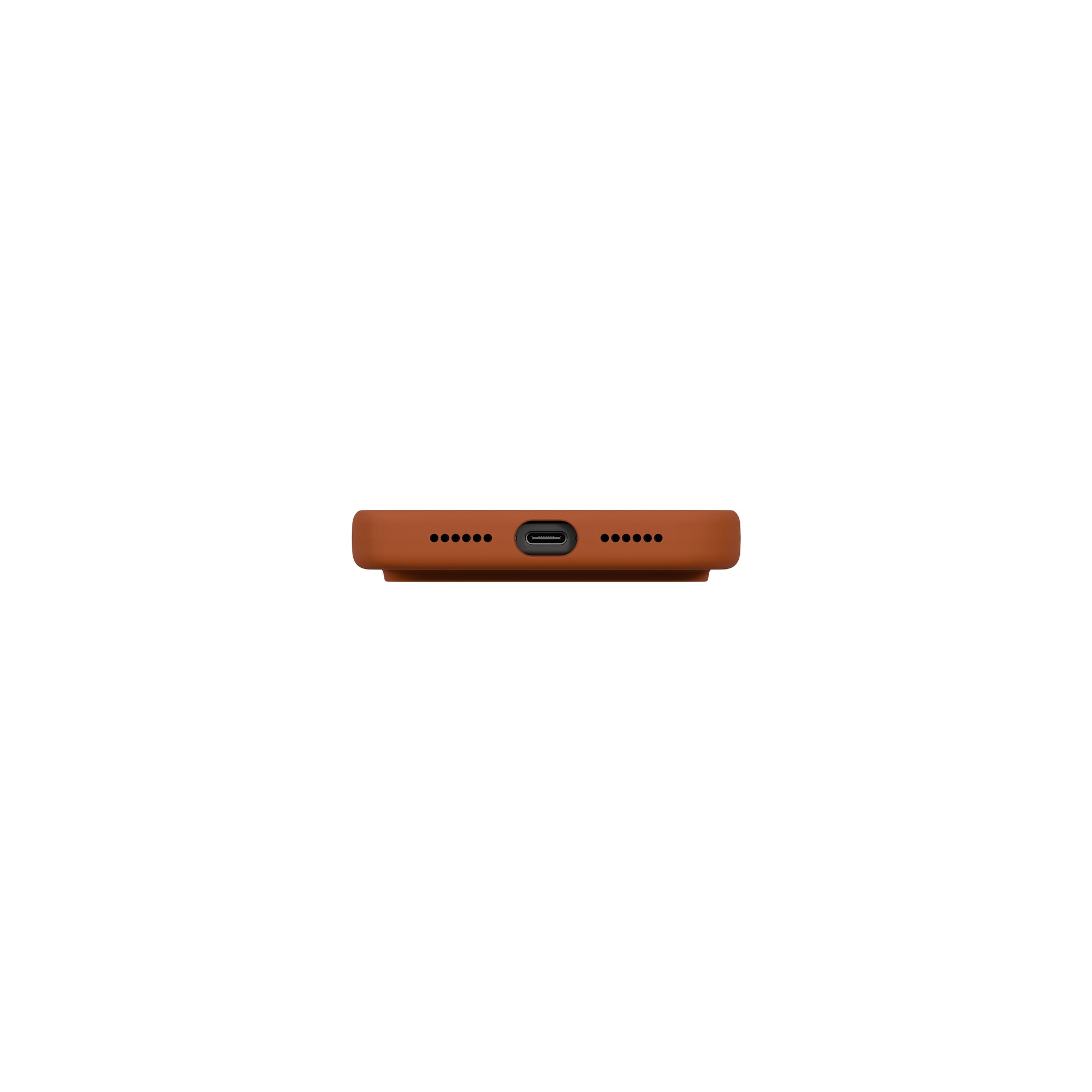 Uniq Hybrid iPhone 17 Pro Max (2025) 6.9 Magclick Charging Lino - Sunset Orange
