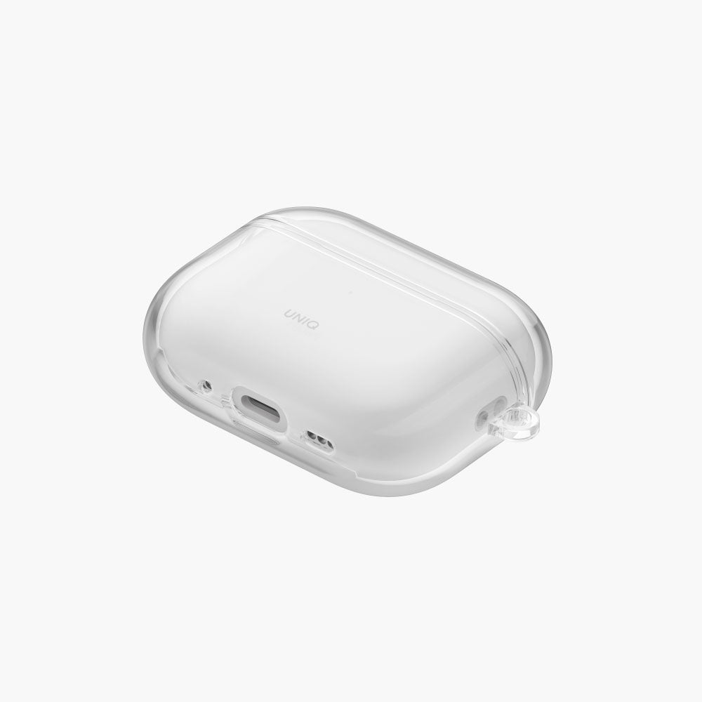 Uniq Glase Airpods Pro 3rd Gen Hang Case - Glossy Clear