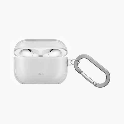 Uniq Glase Airpods Pro 3rd Gen Hang Case - Glossy Clear