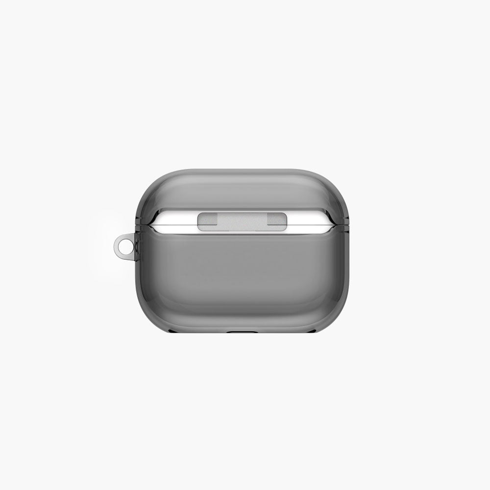 Uniq Glase Airpods Pro 3rd Gen Hang Case - Glossy Smoke