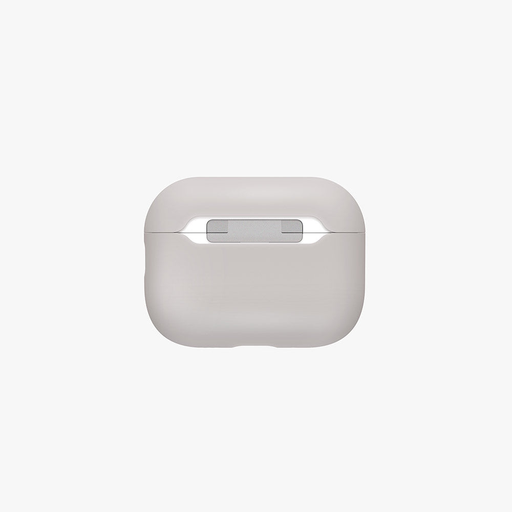 Uniq Lino Hybrid Airpods Pro 3rd Gen Liquid Silicon Case - Charcoal Grey