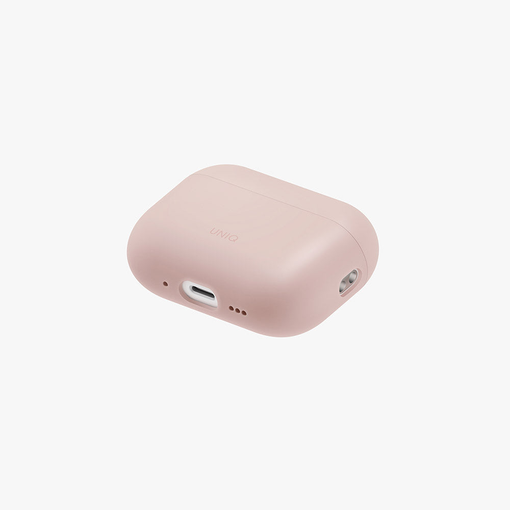 Uniq Lino Hybrid Airpods Pro 3rd Gen Liquid Silicon Case - Blush Pink