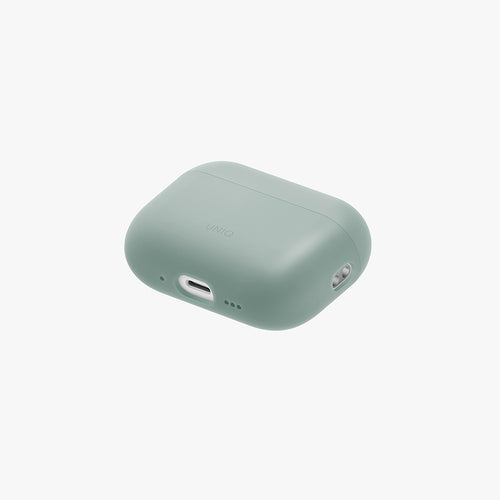 Uniq Lino Hybrid Airpods Pro 3rd Gen  Liquid Silicon Case - Iceplant Green