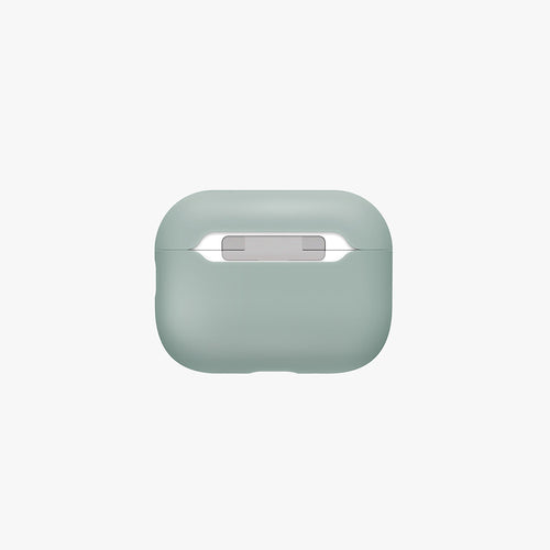 Uniq Lino Hybrid Airpods Pro 3rd Gen  Liquid Silicon Case - Iceplant Green