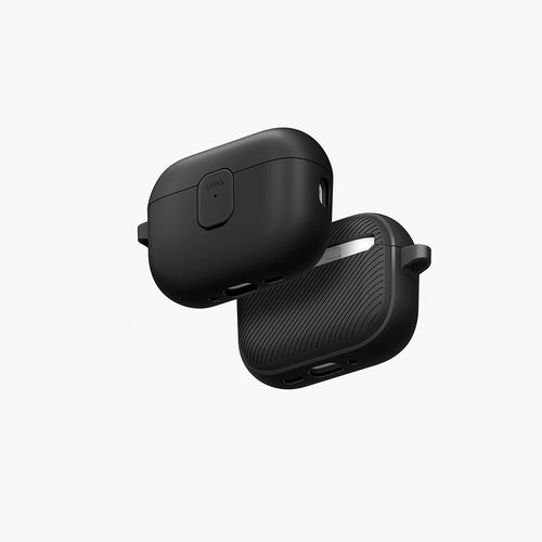 Uniq Clyde Airpods Pro 3rd Gen Lock Case - Black/Dark Grey