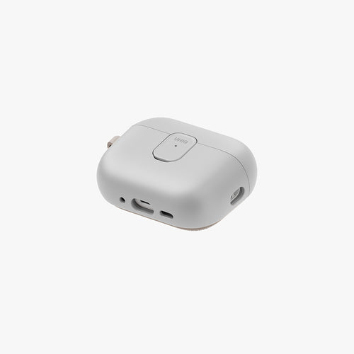 Uniq Clyde Airpods Pro 3rd Gen Lock Case - Mist Grey/ Khaki