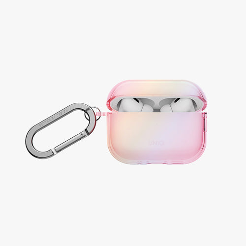 Uniq Iridescia Airpods Pro 3rd Gen Hang Case - Pink Prism