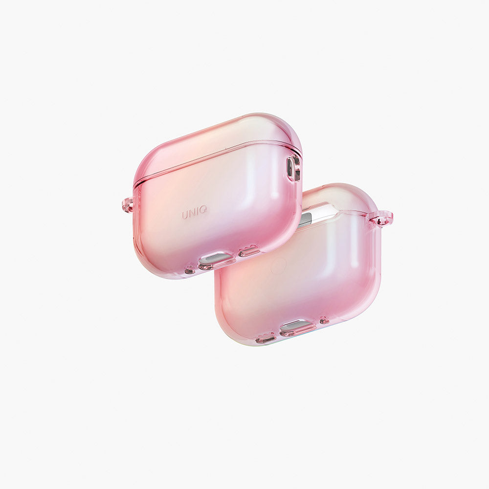 Uniq Iridescia Airpods Pro 3rd Gen Hang Case - Pink Prism