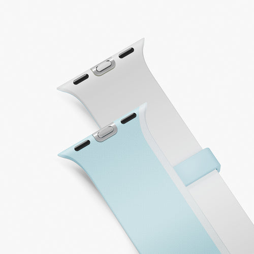Uniq Revix IV 42/41/40mm Soft Cloud/White Reversible Magnetic Apple Watch Strap