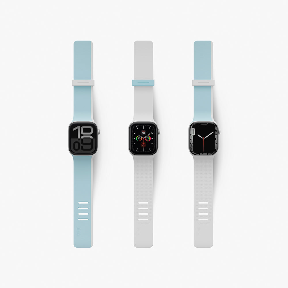 Uniq Revix IV 42/41/40mm Soft Cloud/White Reversible Magnetic Apple Watch Strap