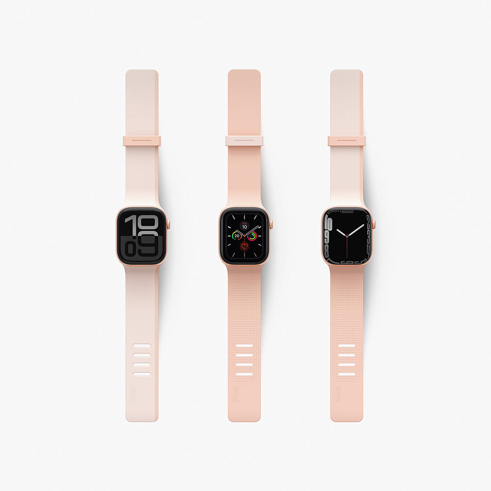 Uniq Revix IV 42/41/40mm Petal Pink/Mist Rose Reversible Magnetic Apple Watch Strap