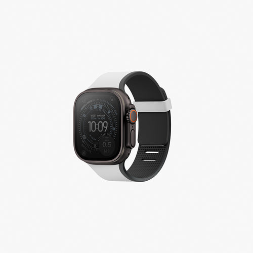 Uniq Revix IV 49/46/45/44 Mist Grey/Black Reversible Magnetic Apple Watch Strap