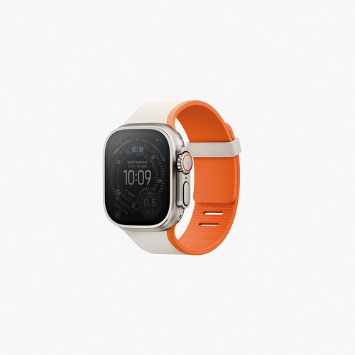 Uniq Revix IV 49/46/45/44 Clay/Volt Orange Reversible Magnetic Apple Watch Strap