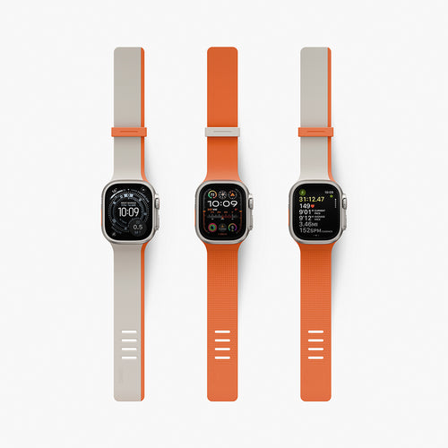 Uniq Revix IV 49/46/45/44 Clay/Volt Orange Reversible Magnetic Apple Watch Strap
