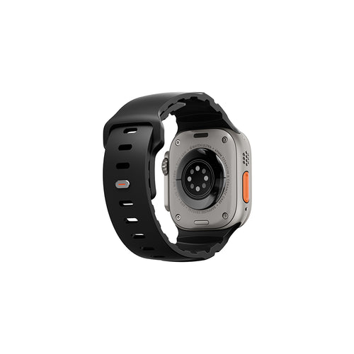 Uniq Alton Silicon Apple Watch Strap 49/46/45/44MM - Midnight Black