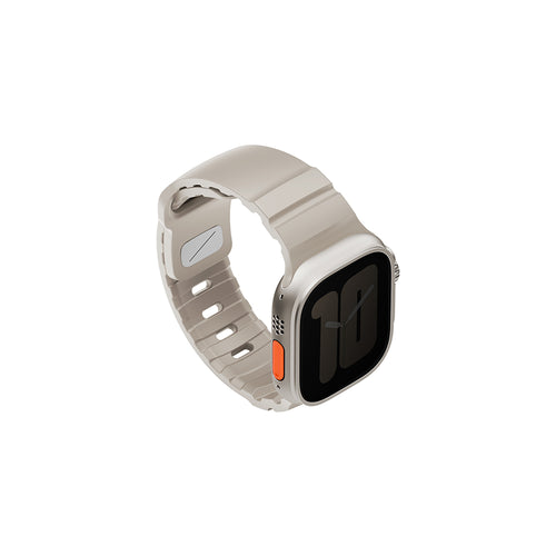 Uniq Alton Silicon Apple Watch Strap 49/46/45/44MM - Light Sand