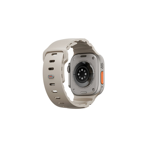 Uniq Alton Silicon Apple Watch Strap 49/46/45/44MM - Light Sand