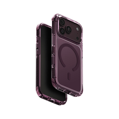 Uniq Hybrid iPhone 18 Pro (2026) 6.3 Magclick Charging Combat - Deep Burgundy