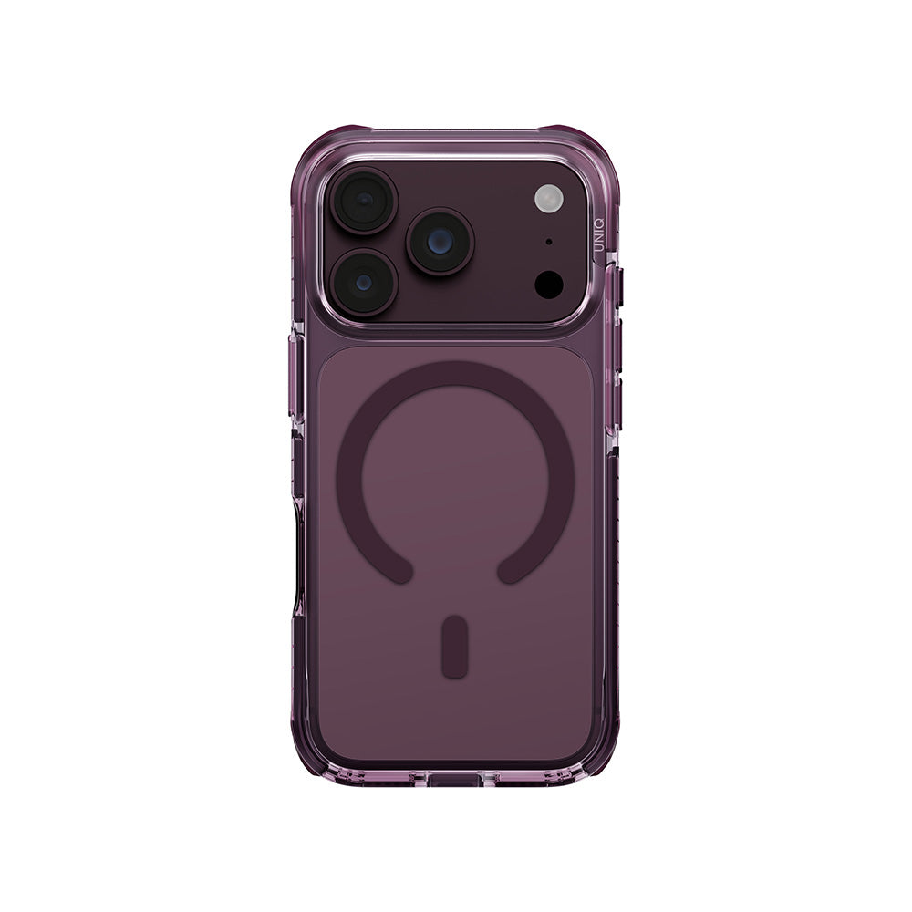 Uniq Hybrid iPhone 18 Pro (2026) 6.3 Magclick Charging Combat - Deep Burgundy