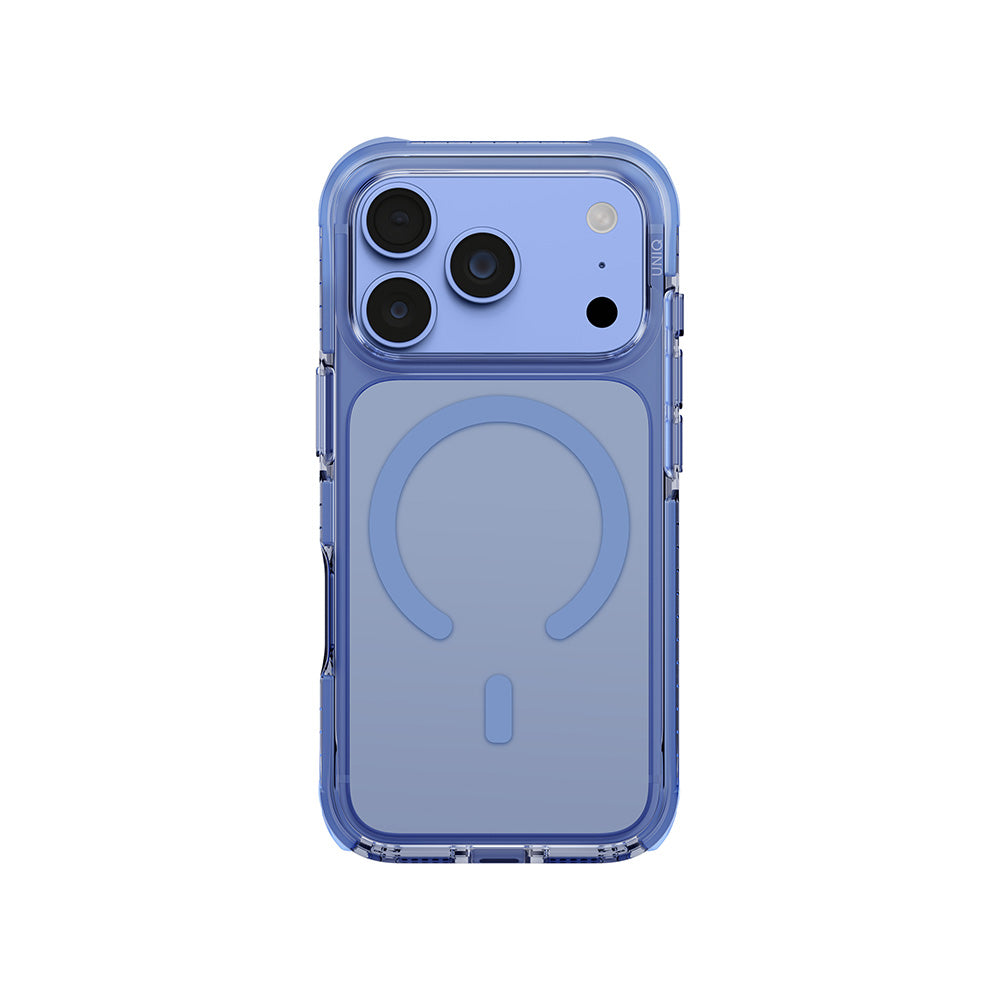 Uniq Hybrid iPhone 18 Pro (2026) 6.3 Magclick Charging Combat - Polar Blue