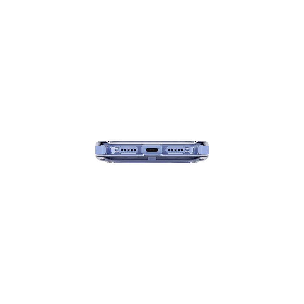 Uniq Hybrid iPhone 18 Pro Max (2026) 6.9 Magclick Charging Combat - Polar Blue