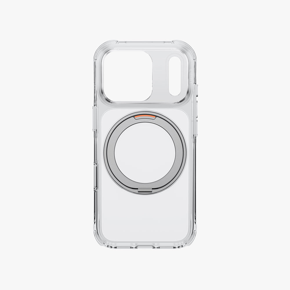 Uniq Hybrid iPhone 18 Pro Max (2026) 6.9 Swivix with 360 Rotating Kickstand - Lucent Clear