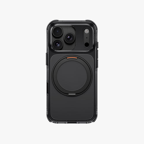 Uniq Hybrid iPhone 18 Pro Max (2026) 6.9 Swivix with 360 Rotating Kickstand - Carbon Black