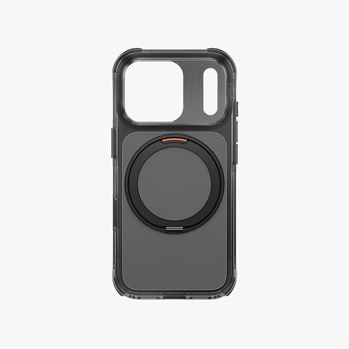 Uniq Hybrid iPhone 18 Pro Max (2026) 6.9 Swivix with 360 Rotating Kickstand - Carbon Black