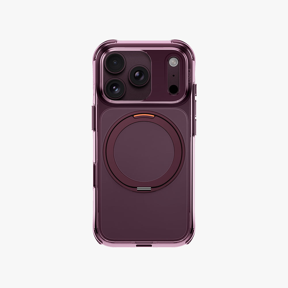 Uniq Hybrid iPhone 18 Pro Max (2026) 6.9 Swivix with 360 Rotating Kickstand - Deep Burgundy