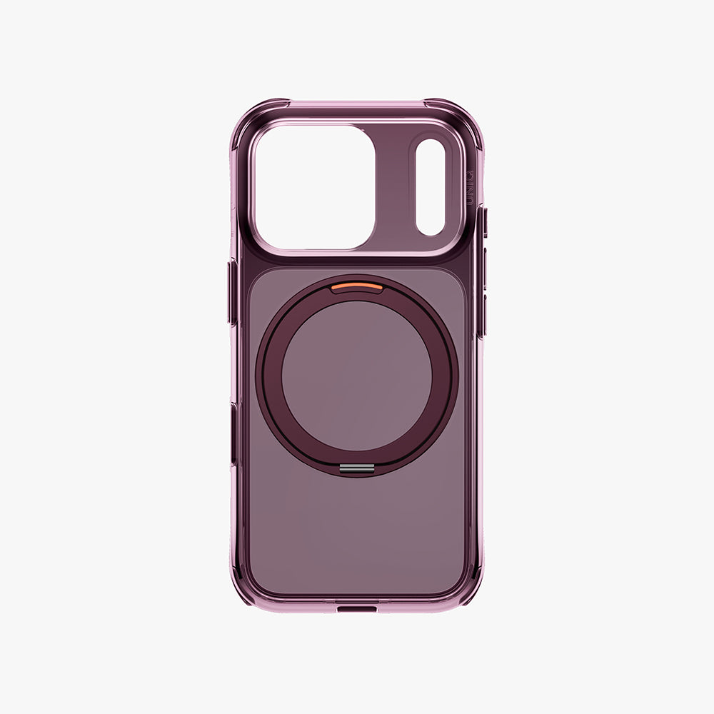 Uniq Hybrid iPhone 18 Pro Max (2026) 6.9 Swivix with 360 Rotating Kickstand - Deep Burgundy