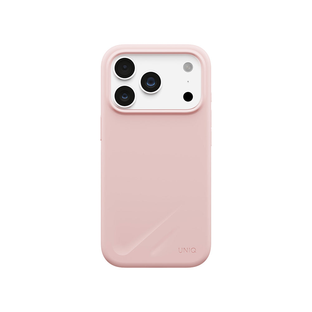 Uniq Hybrid iPhone 18 Pro Max (2026) 6.9 Magclick Charging Lino - Pale Rose