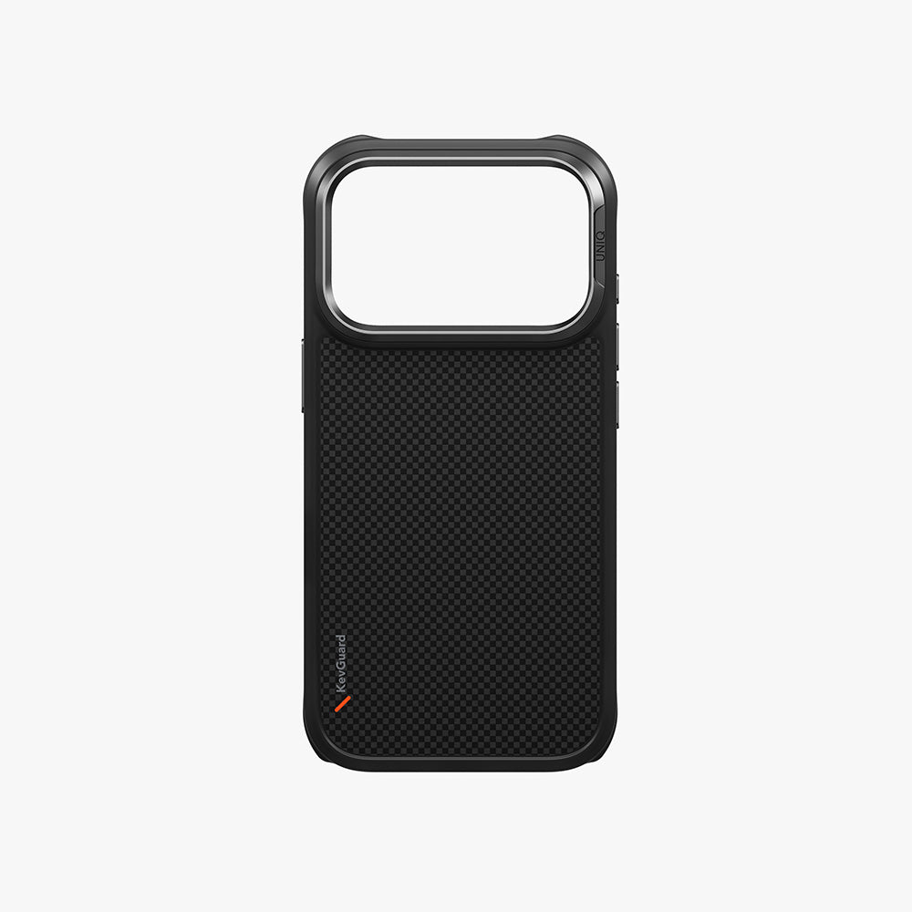 Uniq Hybrid iPhone 18 Pro Max (2026) 6.9 Magclick Charging Keva - Carbon Black