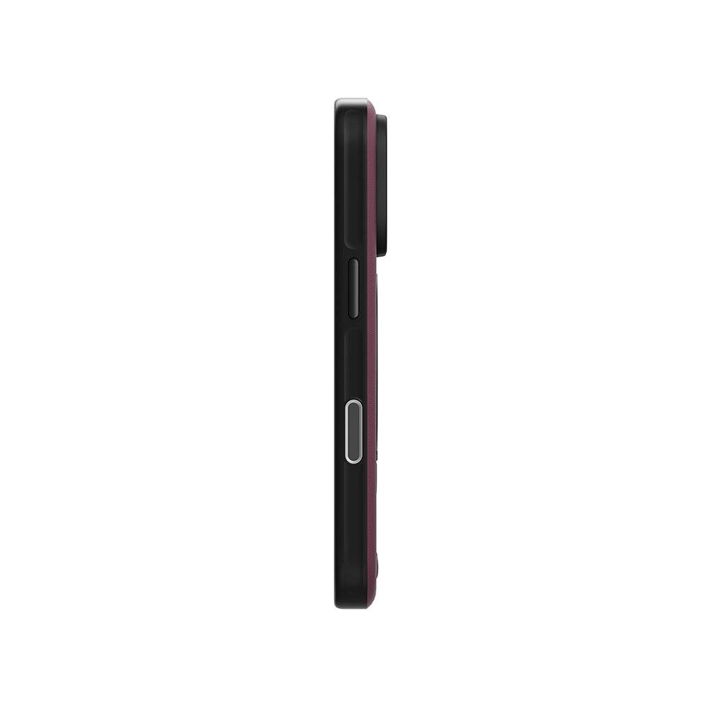 Uniq Hybrid iPhone 18 Pro Max (2026) 6.9 Elix with 360 Rotating Kickstand - Deep Maroon
