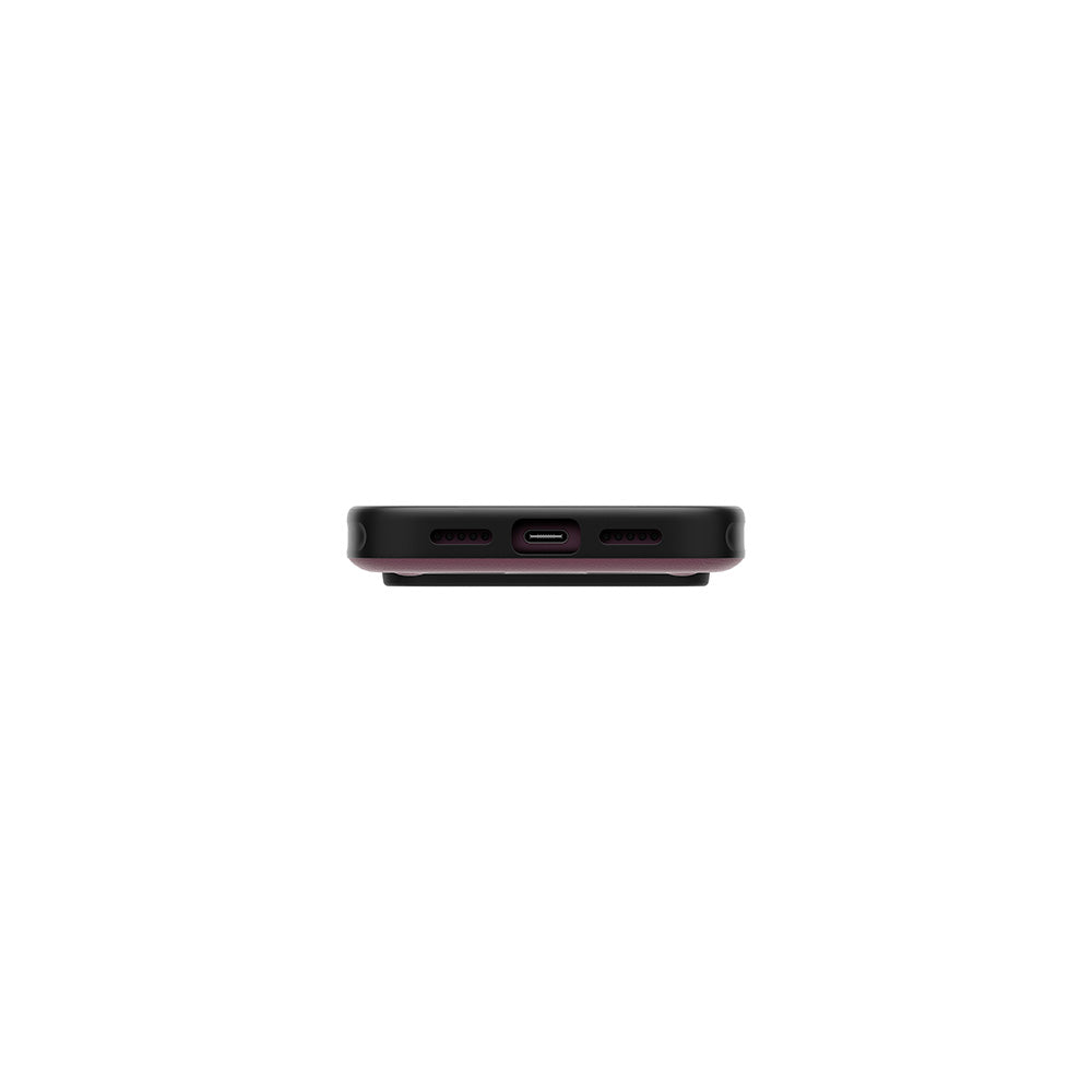 Uniq Hybrid iPhone 18 Pro Max (2026) 6.9 Elix with 360 Rotating Kickstand - Deep Maroon