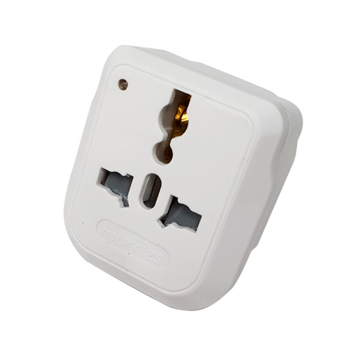 Morries MS3106N Travel Adapter with Light Indicator