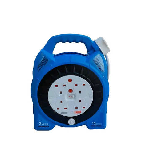Morries MS2004CR 10M Cable Reel (Blue)