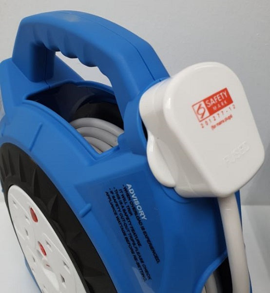 Morries MS2004CR 10M Cable Reel (Blue)