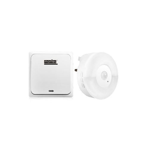 Morries MS708KNL Kinetic Wireless Doorbell (3 IN 1 Function)