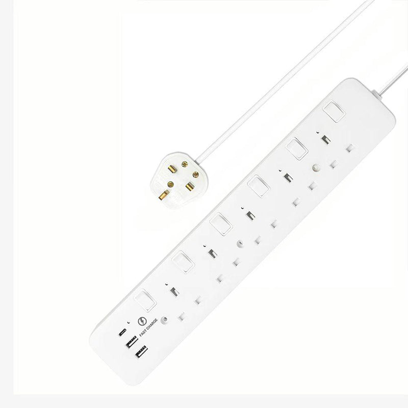 Morries MS5W2U1C/3M 5Way 3M Extension (2 USB + 1 Type-C)
