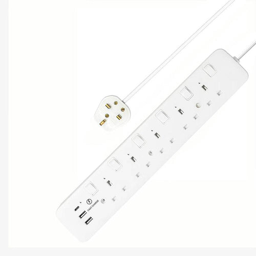 Morries MS5W2U1C/3M 5Way 3M Extension (2 USB + 1 Type-C)