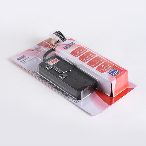 Morries MS2828N2/2M/BLACK 2Way 2M Extension with Surge