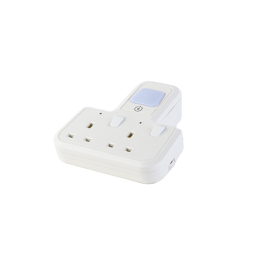 Morries MS282TAWNL T-Shape 2Way Adapter with Night Light Function
