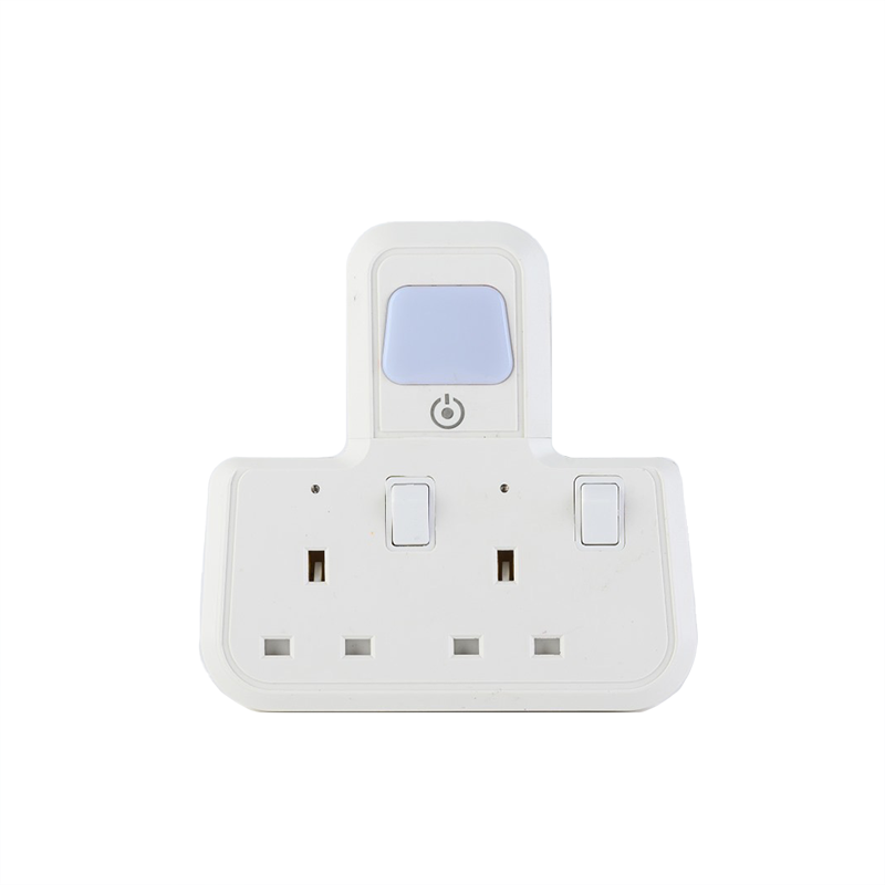 Morries MS282TAWNL T-Shape 2Way Adapter with Night Light Function