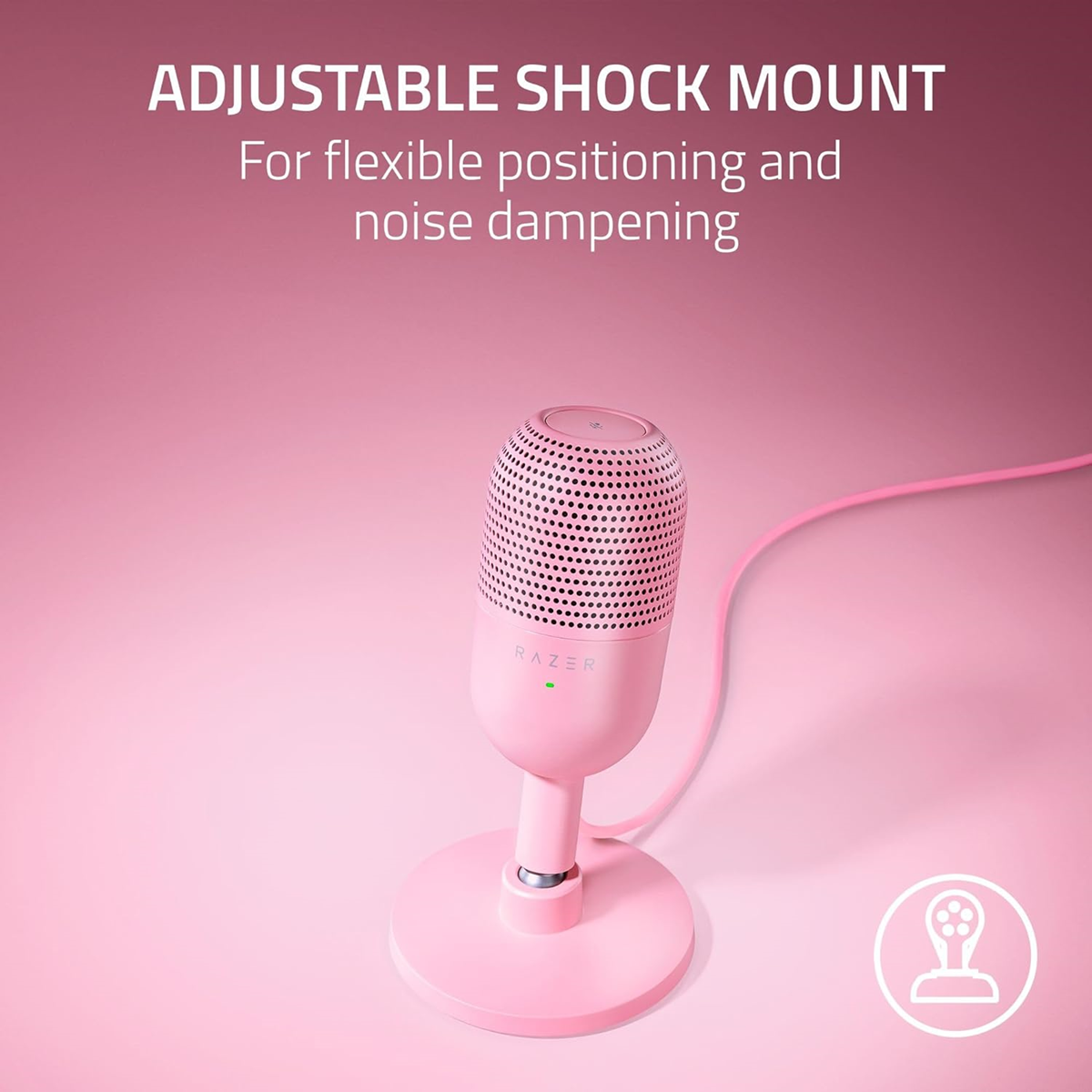 Razer Seiren V3 Mini Ultra-Compact USB Mic Quartz Edition