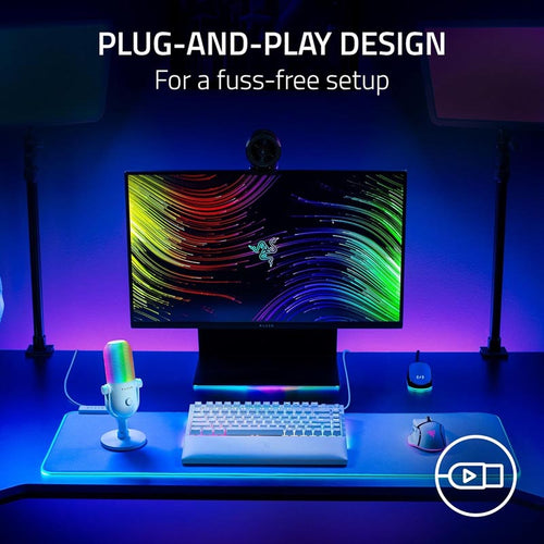 Razer Seiren V3 Chroma - RGB USB Mic White Edition