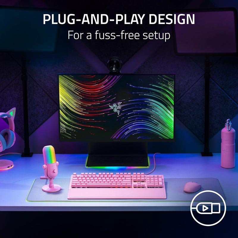 Razer Seiren V3 Chroma - RGB USB Mic Quartz Ed