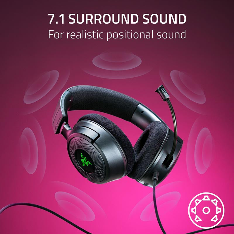 Razer Kraken V4 X - Wired Gaming Headset – Challenger Singapore