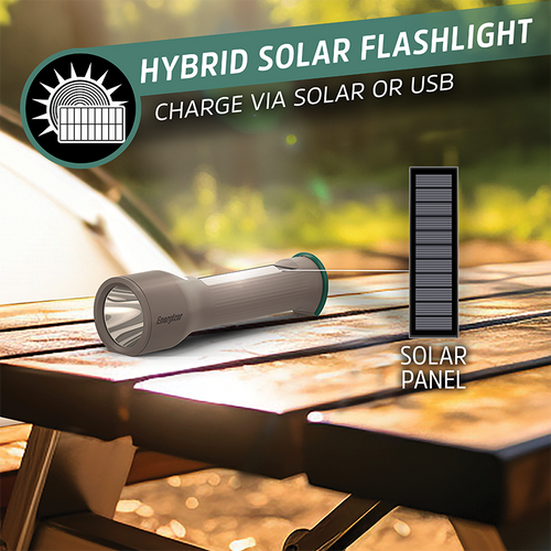 Energizer YSHH21 Hybrid Solar Torch Light